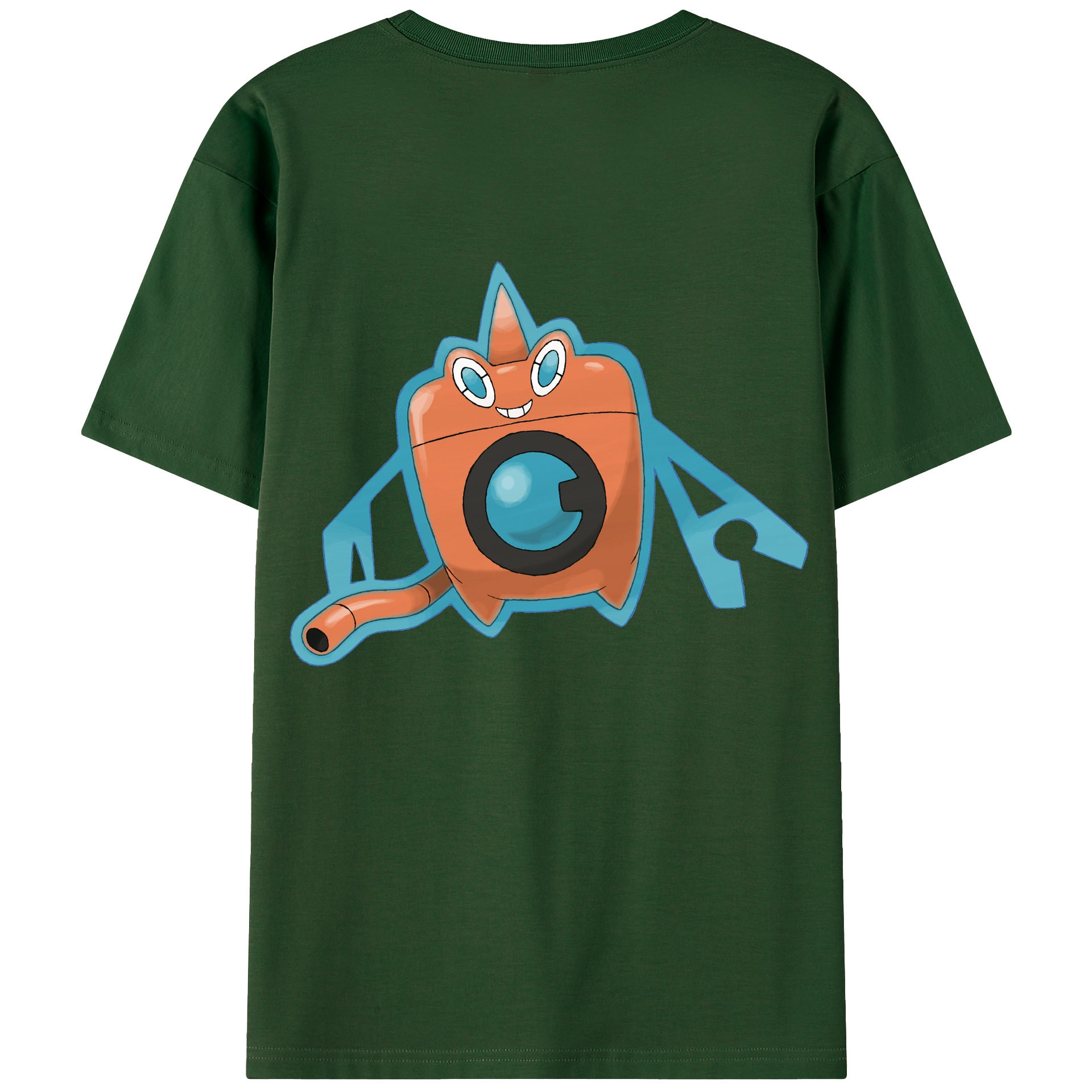 （画像用） ポケットモンスター Pokémon 綿100％半袖Tシャツ（背面プリント）